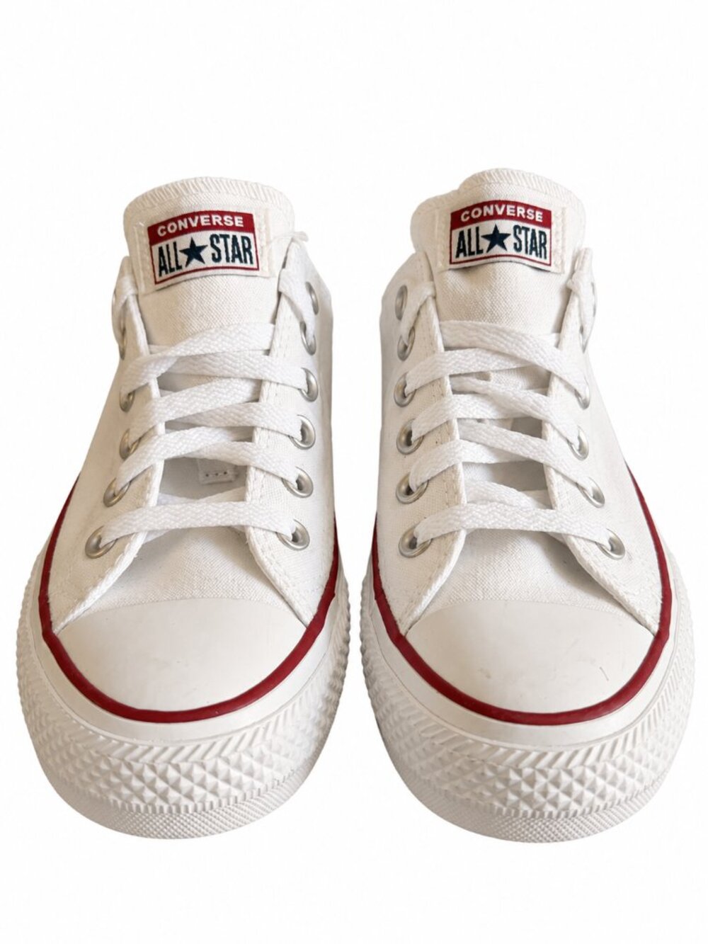 Converse Chuck Taylor All Star Unisex Low-Top Shoes Optical White Size 8